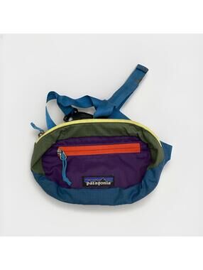Patagonia ultralight black hole hip pack Purple Green Blue Orange